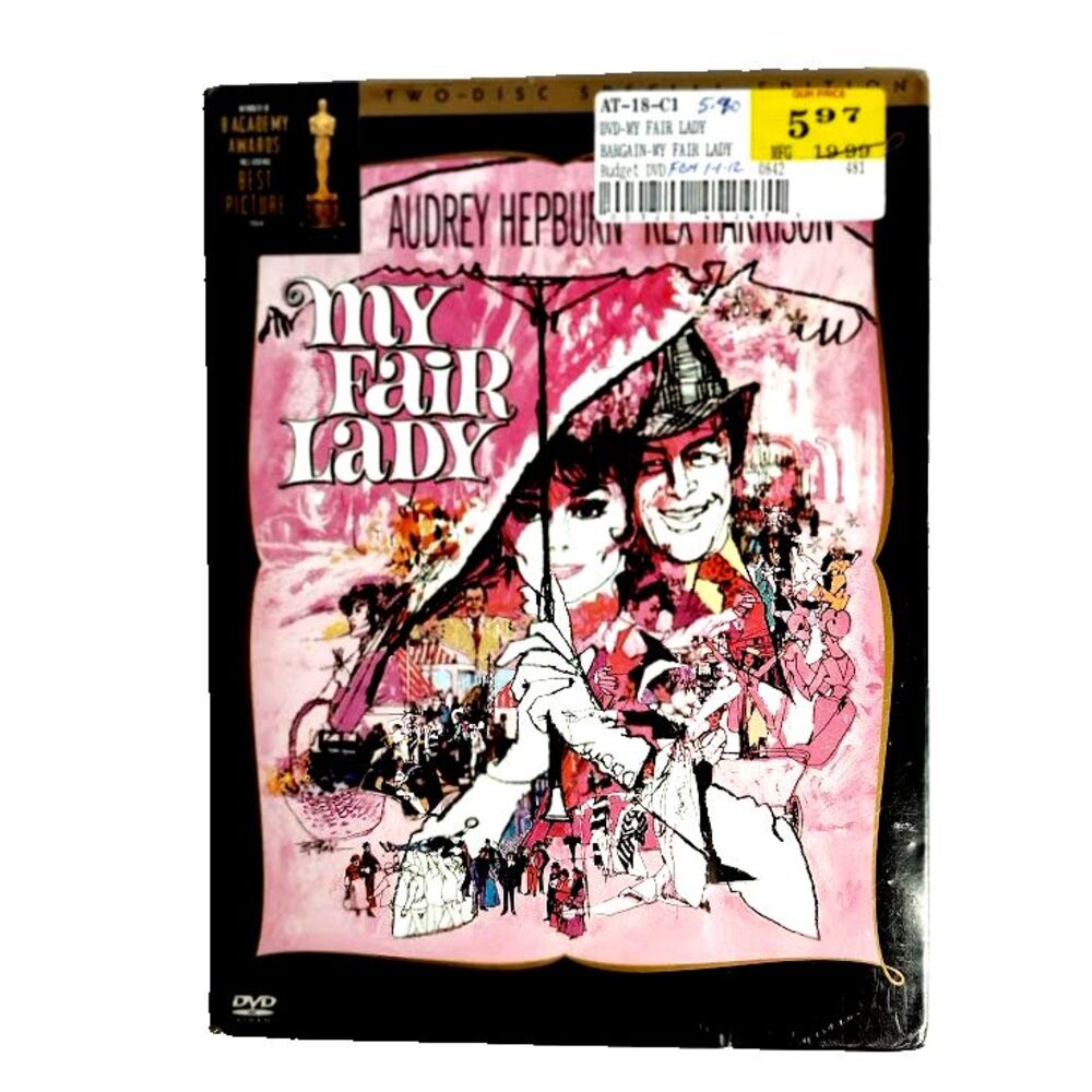 NEW My Fair Lady DVD Musical Movie Audrey Hepburn Rex Harrison G 2004